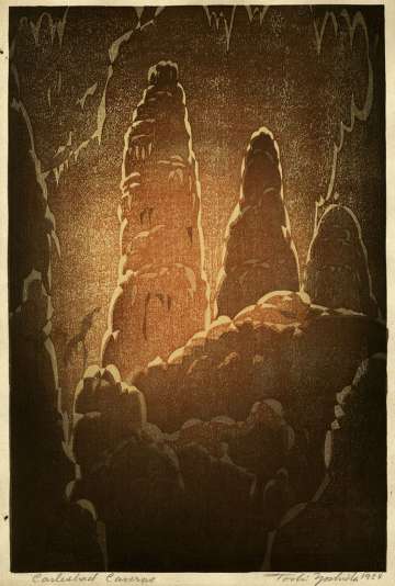 Toshi Yoshida “Carlsbad Caverns” 1954 thumbnail