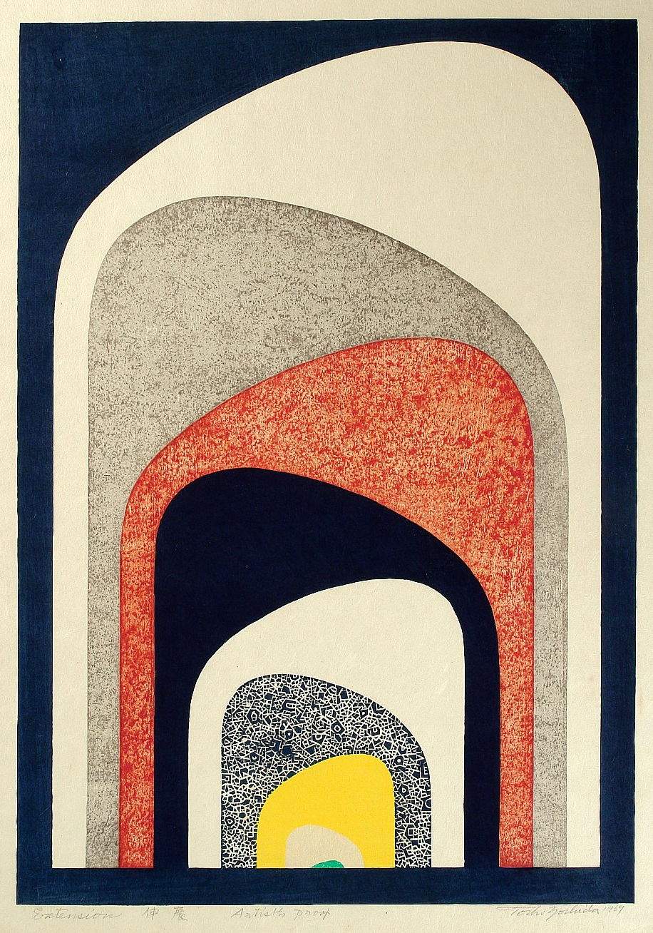 Extension woodblock print