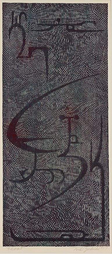 Float woodblock print