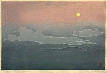 Toshi Yoshida “Full Moon, Hawaii” 1954 thumbnail