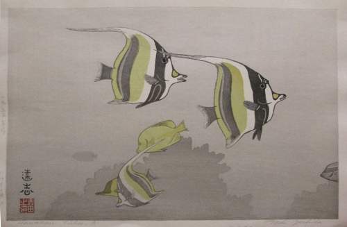 Toshi Yoshida - Hawaiian Fishes, A thumbnail