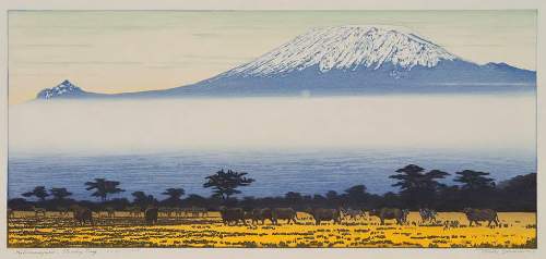 Toshi Yoshida - Kilimanjaro, Cloudy Day thumbnail