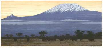 Toshi Yoshida “Kilimanjaro, Evening” 1983 thumbnail