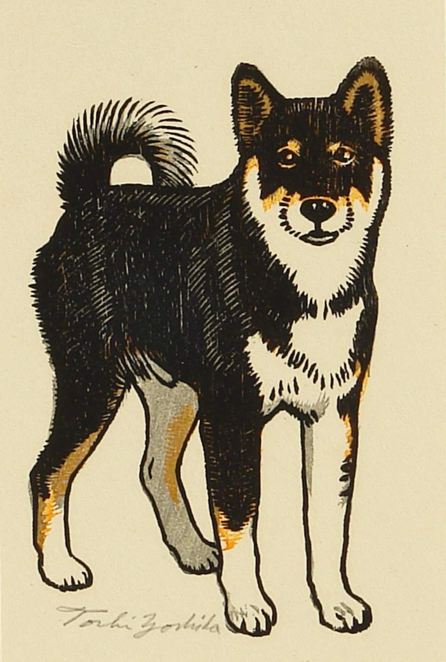 Monjiro woodblock print