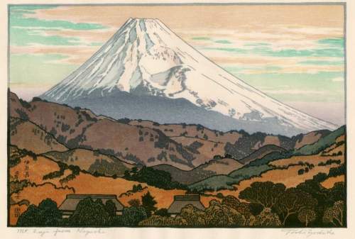 Toshi Yoshida - Mt. Fuji from Nagaoka, Cloud thumbnail