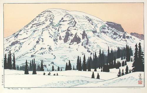 Toshi Yoshida - Mt. Rainier in Winter thumbnail