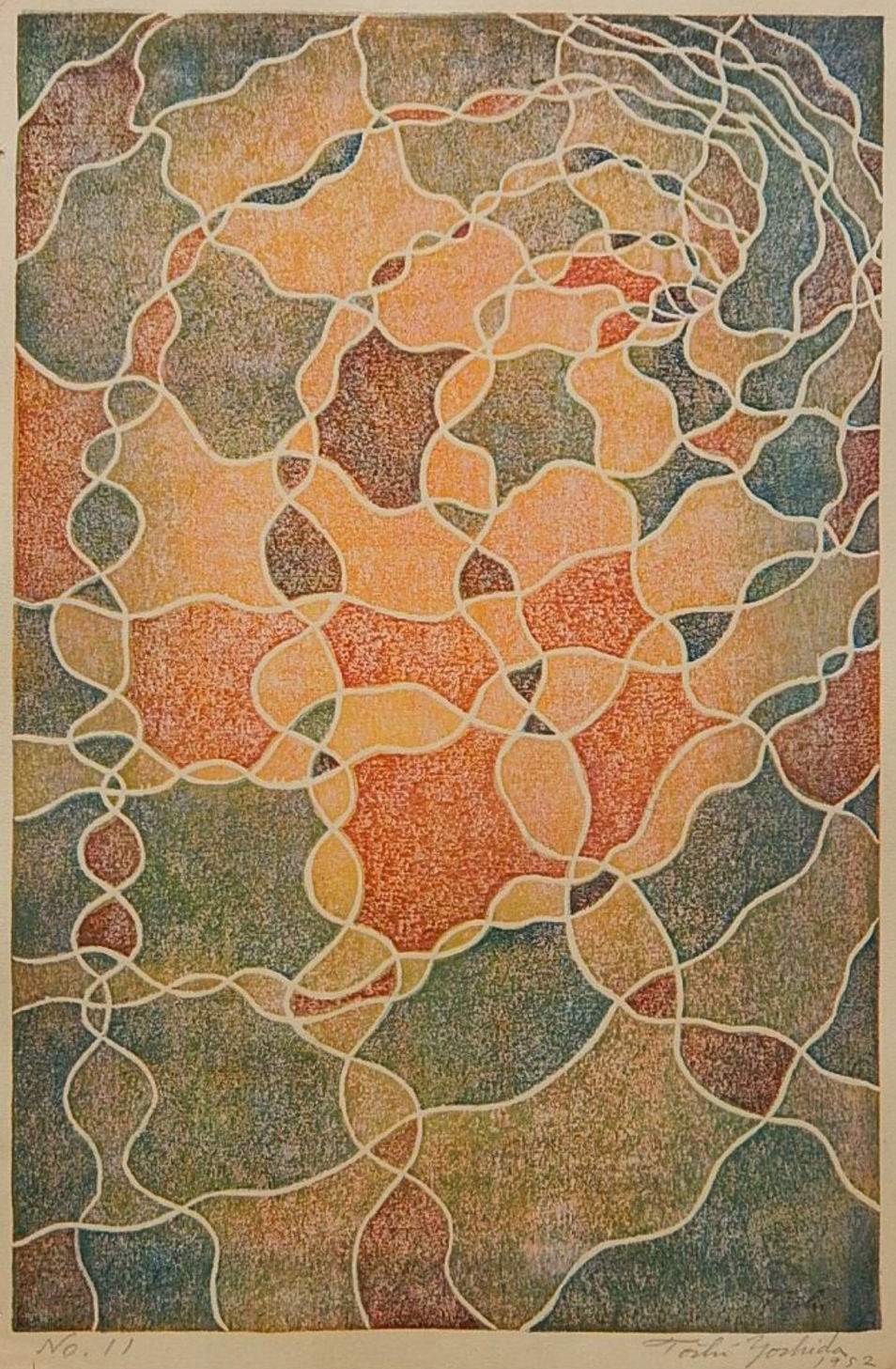 No. 11 woodblock print