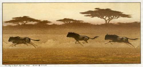 Toshi Yoshida - One Day in East Africa No. 6 thumbnail