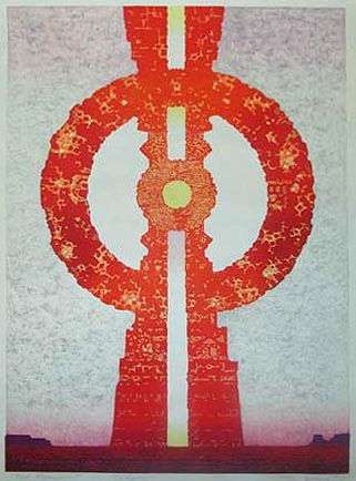Toshi Yoshida “Red Monument” 1972 thumbnail